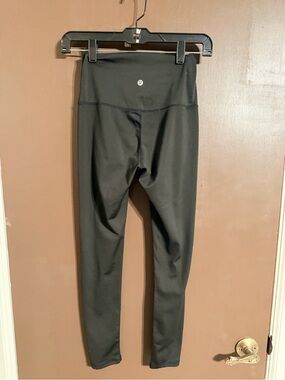 Lululemon Black High Rise Full Length Leggings 24” Inseam